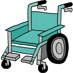 車椅子のイラスト